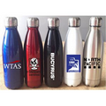 16 Oz. Double Wall Stainless Steel Vacuum Insulated Thermal Bottle